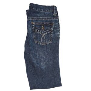 Calvin Klein Blue Jeans Lean Bootcut Women's Size 4